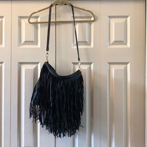 Fringe purse